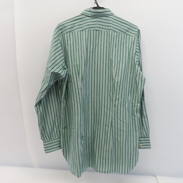 実際に弊社で買取させて頂いたPaul Smith/ポールスミス ストライプ シャツ/Lの画像 1枚目