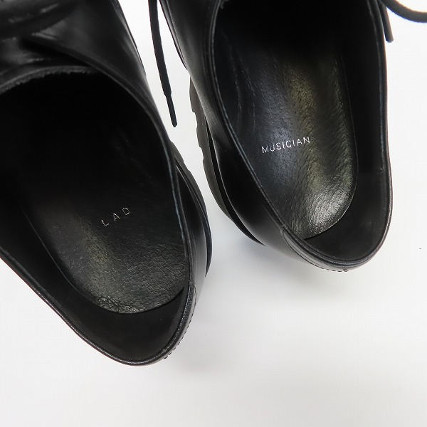 実際に弊社で買取させて頂いたLAD MUSICIAN/ラッドミュージシャン ラウンドトゥ シューズ 2215-910/42の画像 4枚目