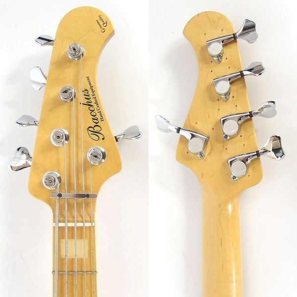 実際に弊社で買取させて頂いた★【難有り】Bacchus/バッカス GLOBAL Series ジャズベースType 5弦ベース ソフトケース付の画像 2枚目