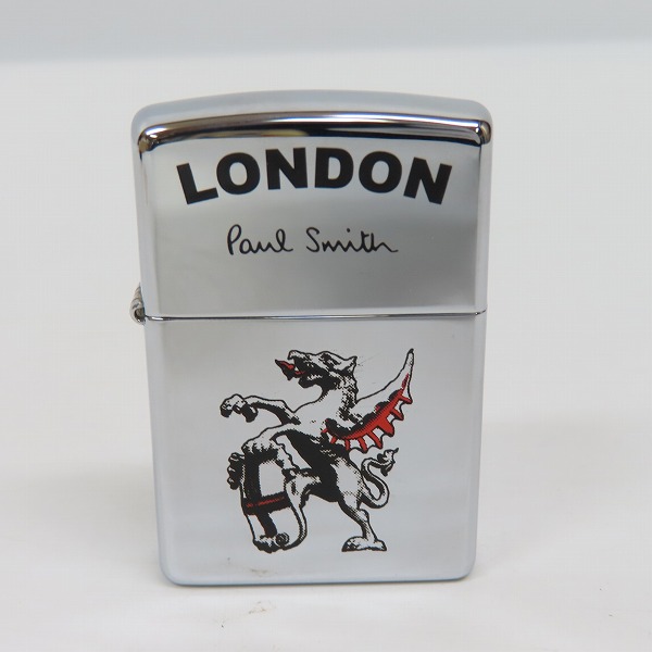 実際に弊社で買取させて頂いたZIPPO/ジッポー Paul Smith/ポールスミス LONDON/ロンドン 2002年製