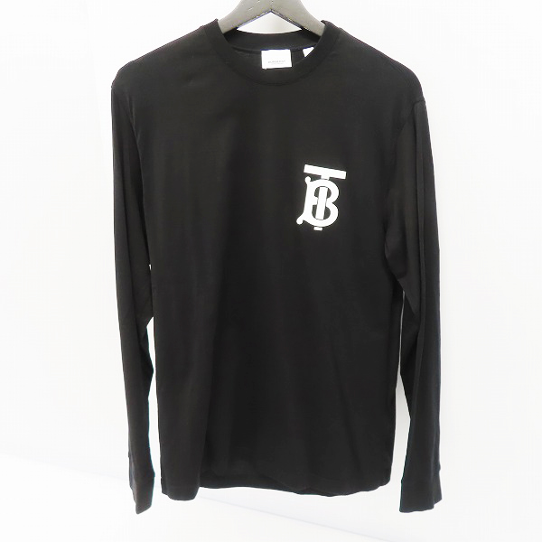 実際に弊社で買取させて頂いたBURBERRY/バーバリー 19SS クルーネック 長袖Tシャツ LONG-SLEEVE MONOGRAM MOTIF COTTON TOP 8024600/XS