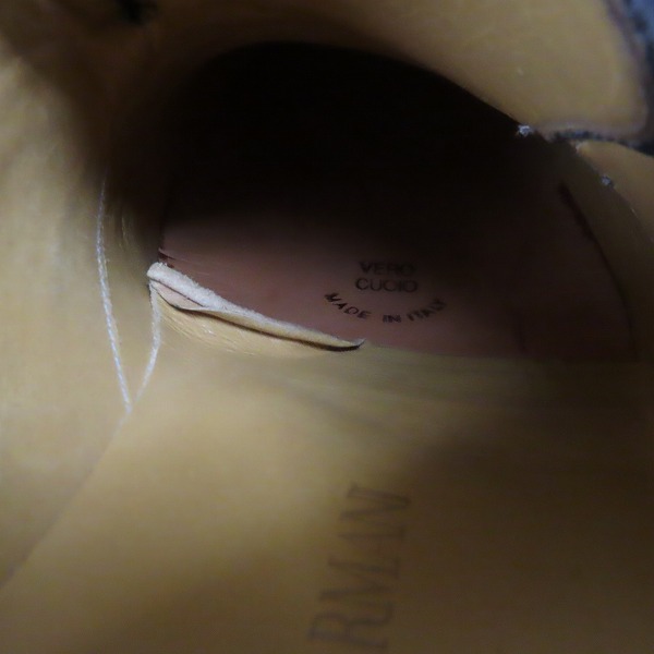 実際に弊社で買取させて頂いたGIORGIO ARMANI/ジョルジオアルマーニ ダブルモンク カモフラ柄 シューズ/8の画像 7枚目