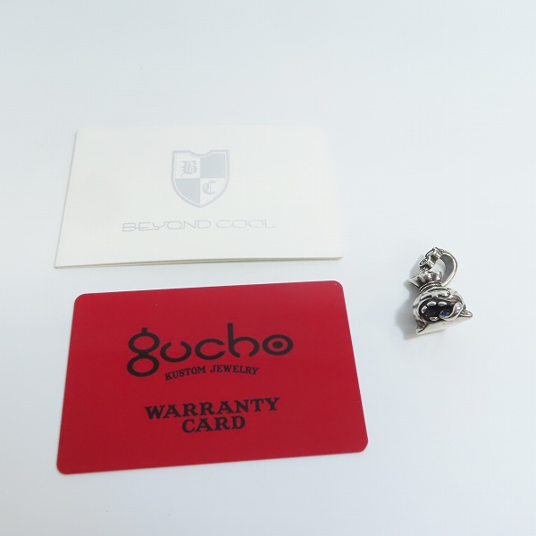 実際に弊社で買取させて頂いた【ギャランティ付き】gucho/ガッチョ Mr.Greed w/サファイア/ダイヤモンド/ルビー ペンダントトップの画像 7枚目