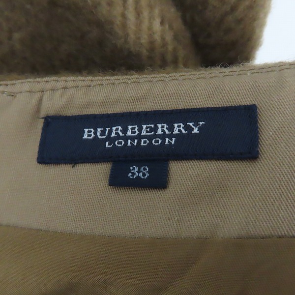 実際に弊社で買取させて頂いたBURBERRY LONDON/バーバリーロンドン ウール スカート B1S19-685-50 /38の画像 2枚目