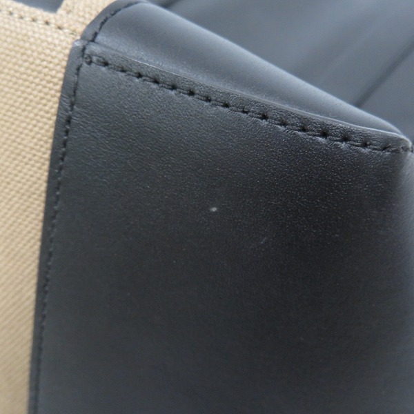 実際に弊社で買取させて頂いたPaul Smith/ポールスミス レザー リュックサック/バックパック ダック地の画像 6枚目