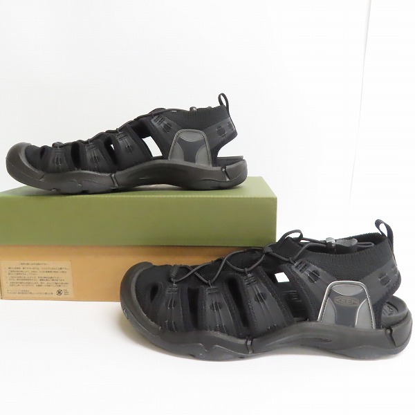実際に弊社で買取させて頂いたKEEN/キーン EVOFIT 1/エヴォフィット1  サンダル ブラック1023137/27.5の画像 3枚目