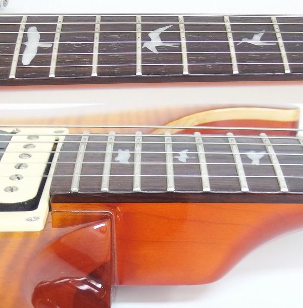 実際に弊社で買取させて頂いた★PRS/Paul Reed Smith/ポールリードスミス SE Custom 22 バードインレイ ギグケース付 の画像 3枚目