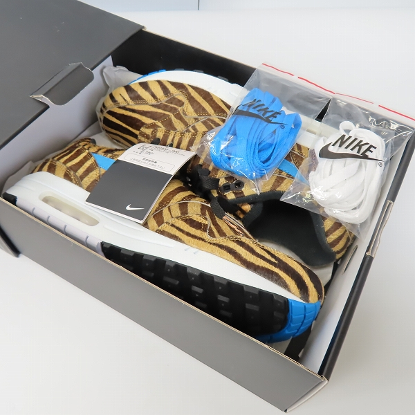 実際に弊社で買取させて頂いた【未使用】atmos×NIKE/アトモス×ナイキ AIR MAX 1 DLX ANIMAL 3.0/エアマックス アニマル AQ0928-900/27の画像 6枚目