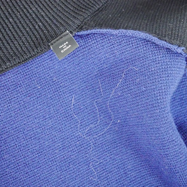 実際に弊社で買取させて頂いたARMANI EXCHANGE/アルマーニエクスチェンジ バイカラー ジップアップニット 3LZE2L/ZM1TZ/Lの画像 3枚目