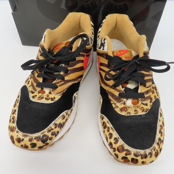 実際に弊社で買取させて頂いたNIKE×ATMOS/ナイキ×アトモス AIR MAX 1 DLX/エアマックス1 アニマルパック 2.0 AQ0928-700/27.5