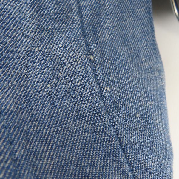 実際に弊社で買取させて頂いたBRAIN I-UKI-KAHA-NGURENGURE/ブレインカグレ URBAN RESEARCH  ノーカラーデニム/4の画像 5枚目