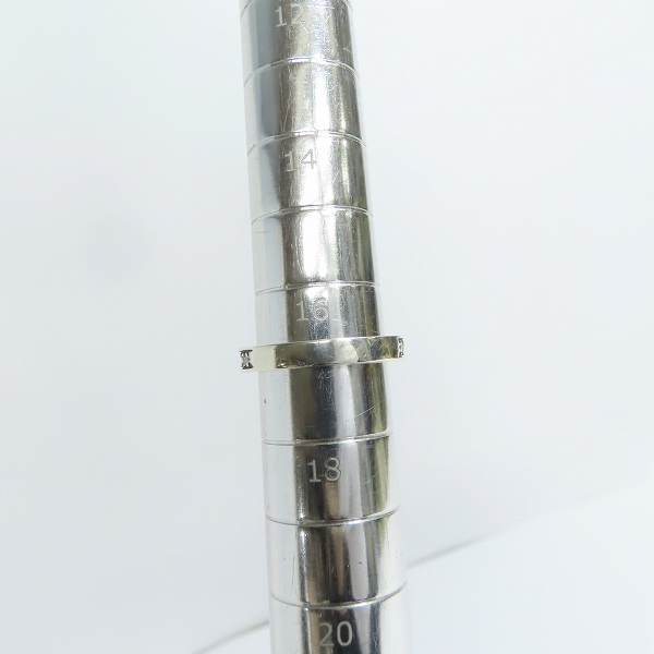 実際に弊社で買取させて頂いた【ギャラ付き】Bloody Mary/ブラッディマリー セレーネリング -月- ｗ/ ブルームーンストーン/レインボームーンストーン 17号の画像 6枚目