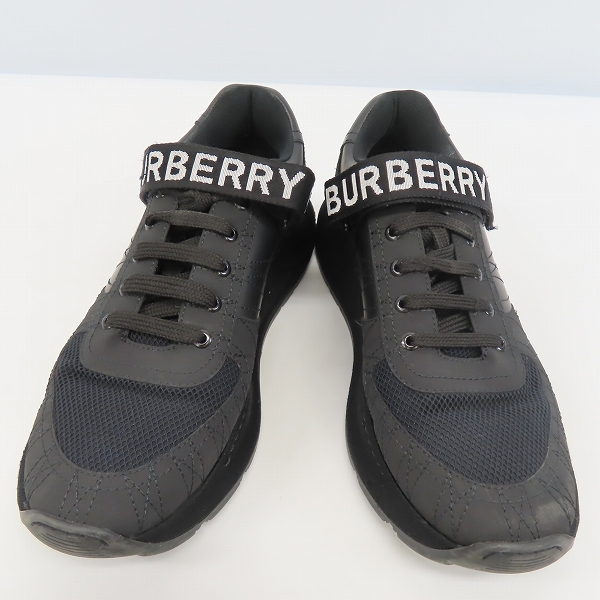 実際に弊社で買取させて頂いたBURBERRY/バーバリー ロゴディテール  スニーカー/シューズ/43