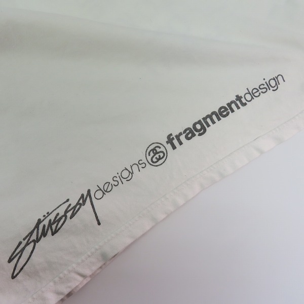 実際に弊社で買取させて頂いたSTUSSY×FRAGMENT DESIGN/ステューシー×フラグメントデザイン One World One Heart Tee/プリントシャツ Mの画像 8枚目