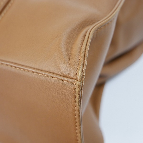 実際に弊社で買取させて頂いたLOEWE/ロエベ ナッパプティ アナグラム ドローストリング トートバッグ/ハンドバッグの画像 8枚目