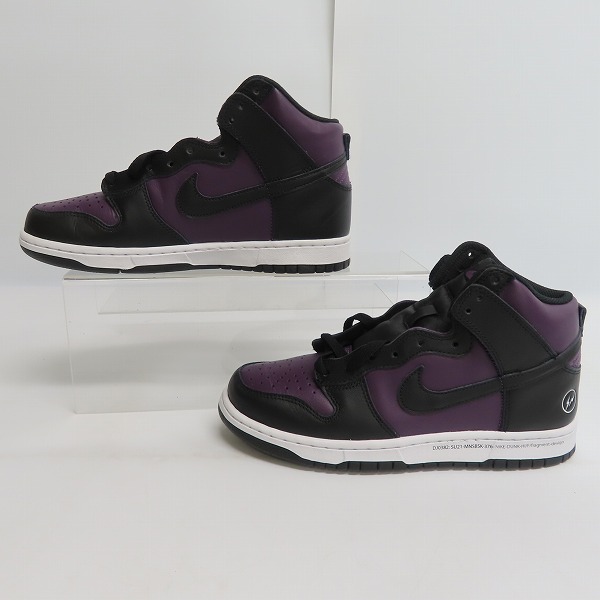 実際に弊社で買取させて頂いたNIKE/ナイキ×FRAGMENT DESIGN/フラグメントデザイン DUNK HI/F ダンクハイ 北京 DJ0382-600/25の画像 3枚目