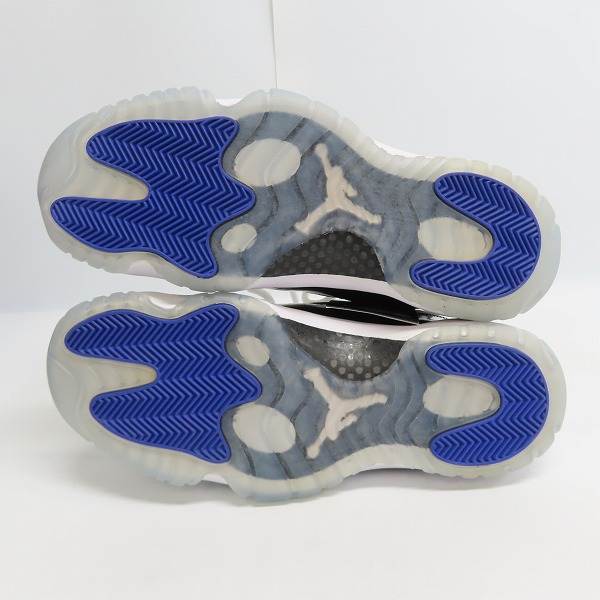 実際に弊社で買取させて頂いた【未使用】NIKE/ナイキ AIR JORDAN 11 CONCORD/エアジョーダン11 コンコルド 378037-100/28の画像 2枚目