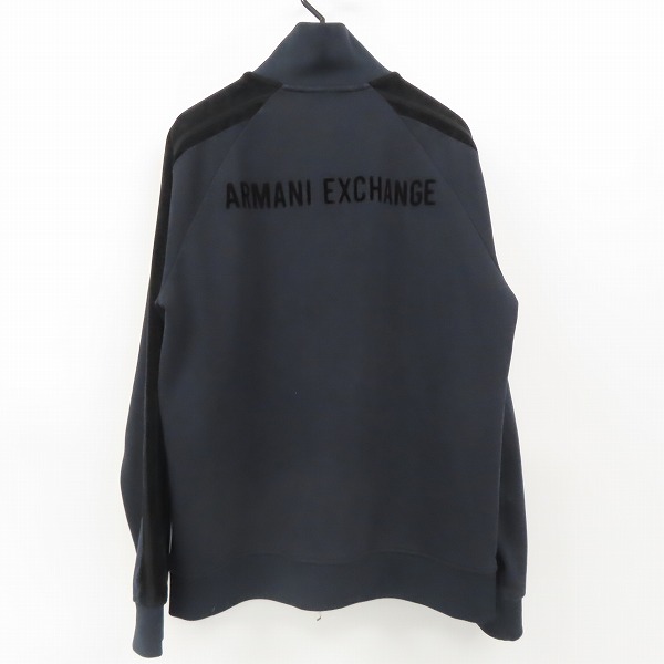実際に弊社で買取させて頂いたARMANI EXCHANGE/アルマーニエクスチェンジ 21AW ジップアップスウェット 6KZMFR ZJ6LZ/Mの画像 1枚目