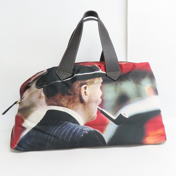 実際に弊社で買取させて頂いたPaul Smith/ポールスミス 2way レザー切替 ボストンバッグの画像 1枚目