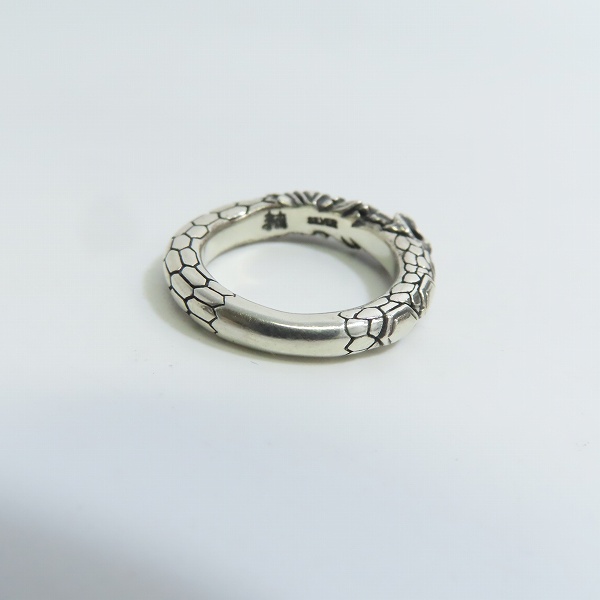 実際に弊社で買取させて頂いた【ギャラ付】Bloody Mary/ブラッディマリー 四神 - 玄武 リング ブラックダイヤ 8号の画像 3枚目