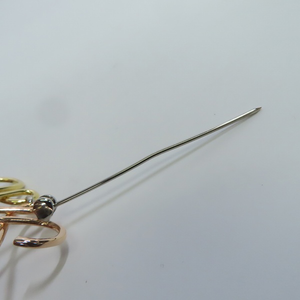 実際に弊社で買取させて頂いたLOEWE/ロエベ アナグラム ブローチ/バッジの画像 5枚目