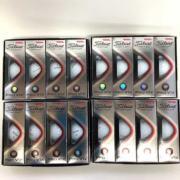実際に弊社で買取させて頂いた【未使用】Titleist/タイトリスト PRO V1x ゴルフボール 5.6.7.8 4ダース