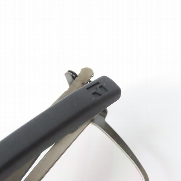 実際に弊社で買取させて頂いたic! berlin/アイシーベルリン sanetsch medium ガンメタル アイウェア/メガネフレーム/眼鏡の画像 8枚目