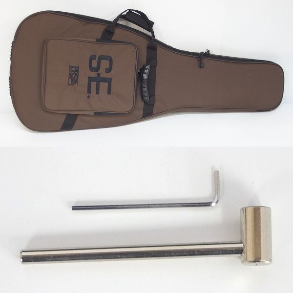 実際に弊社で買取させて頂いた★PRS/Paul Reed Smith/ポールリードスミス SE Custom 22 バードインレイ ギグケース付 の画像 9枚目