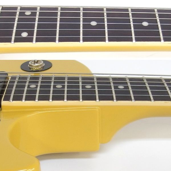 実際に弊社で買取させて頂いた★Epiphone/エピフォン Les Paul Special/レスポールスペシャル TV Yellow 2021年製 ハードケース付の画像 3枚目