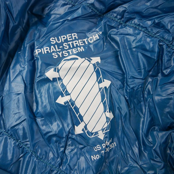 実際に弊社で買取させて頂いたmont bell/モンベル EX800/EXダウン マミー型シュラフ/寝袋 Down Hugger/ダウンハガー800 #3 1121360 L/ZIPの画像 4枚目