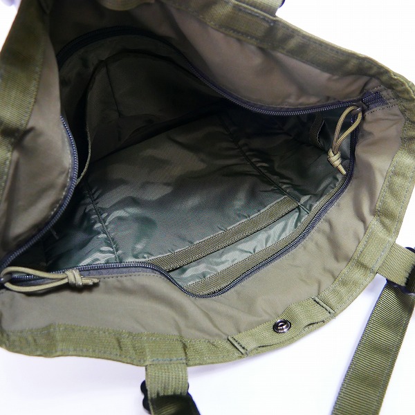 実際に弊社で買取させて頂いたBRIEFING/ブリーフィング SHOT BUCKET TOTE MW ショットバケットトートバッグ BRM183301 の画像 4枚目