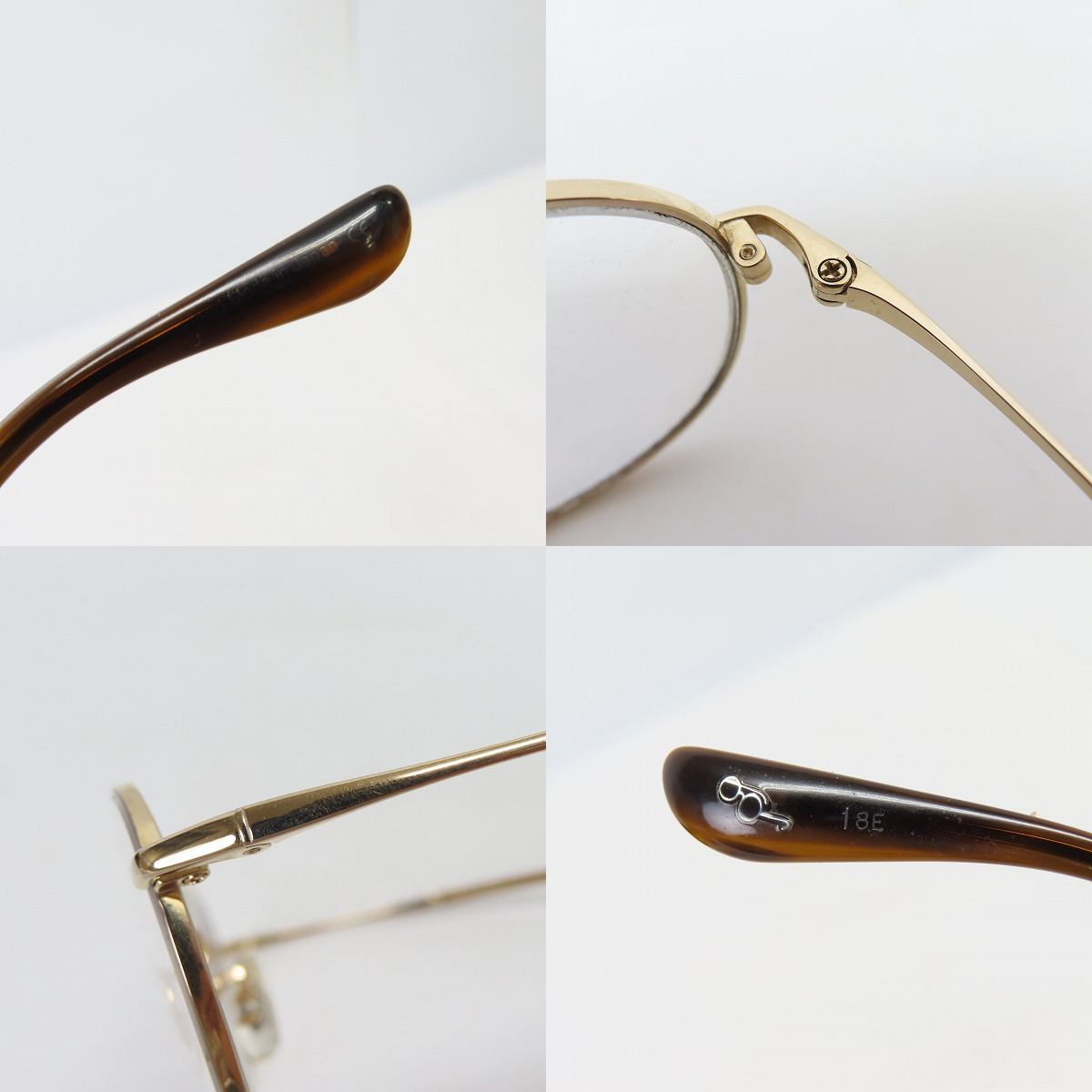 実際に弊社で買取させて頂いたPaul Smith/ポールスミス ウェリントン 眼鏡/メガネフレーム PS-9213の画像 6枚目