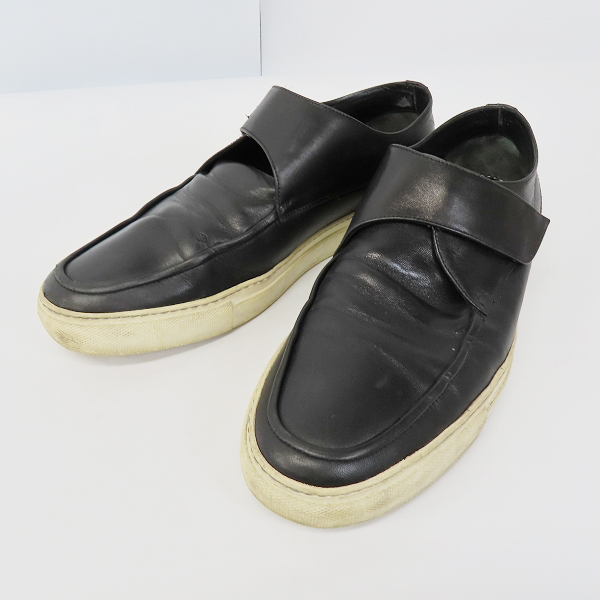 実際に弊社で買取させて頂いたGIORGIO ARMANI/ジョルジオアルマーニ ベルクロ レザーシューズ 42