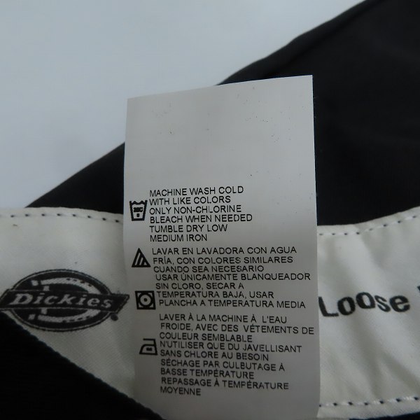 実際に弊社で買取させて頂いた【未使用】 Dickies/ディッキーズ ハーフパンツサイズ マルチ ポケット ワーク ショーツ/ブラック/40の画像 4枚目