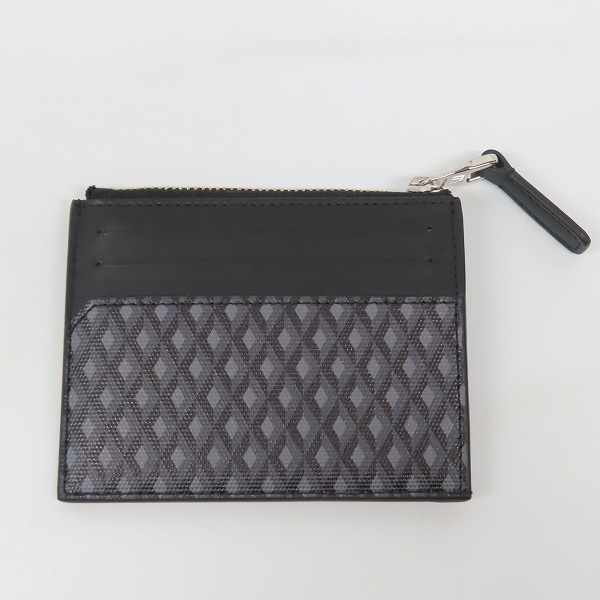 実際に弊社で買取させて頂いたDUNHILL/ダンヒル ラゲッジキャンバス エンジンターン ミニスマートウォレット/カードケースの画像 1枚目