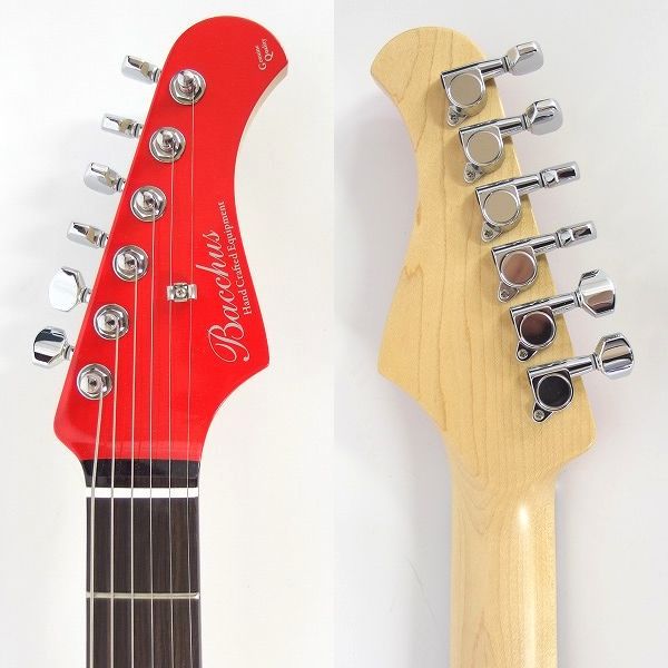 実際に弊社で買取させて頂いた★Bacchus/バッカス TACTICS PLD FR テレキャスターType ギグケース付の画像 3枚目