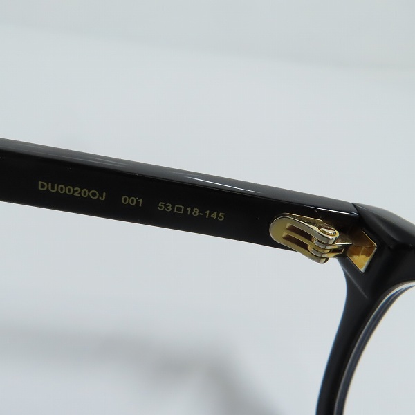 実際に弊社で買取させて頂いたdunhill/ダンヒル ウェリントン 眼鏡/メガネフレーム DU0020OJの画像 6枚目