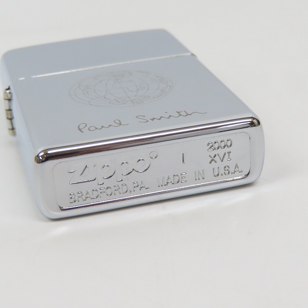 実際に弊社で買取させて頂いたZIPPO/ジッポー Paul Smith/ポールスミス 地球 2000年製の画像 3枚目