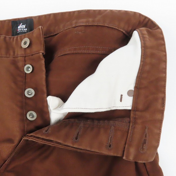 実際に弊社で買取させて頂いたPaul Smith/ポールスミス RED EAR/レッドイヤー コットンパンツ PC-KQ-32674 /XLの画像 4枚目