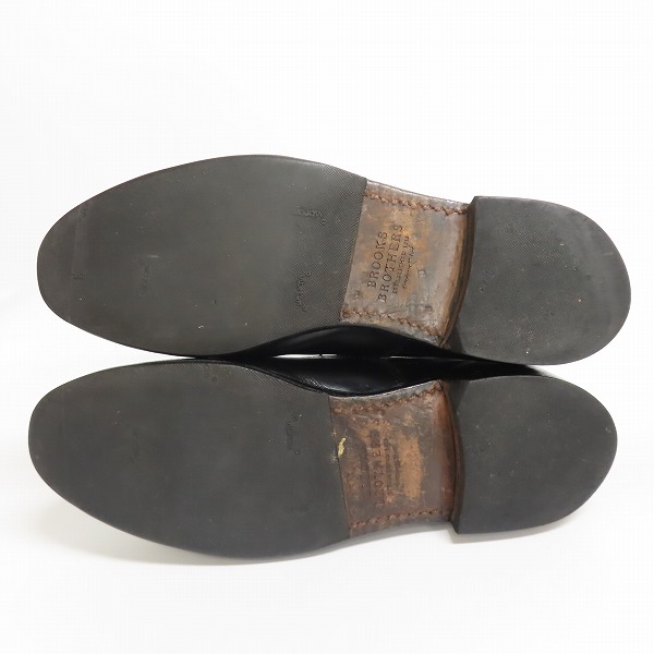 実際に弊社で買取させて頂いたBrooks Brothers/ブルックスブラザーズ ストレートチップ レザーシューズ/8の画像 2枚目