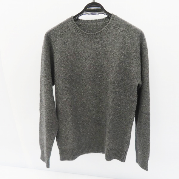 実際に弊社で買取させて頂いたuniform experiment/ユニフォームエクスペリメント 18AW LAMBS WOOL BASIC CREW NECK KNIT/ニット UE-189082/2