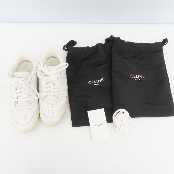 実際に弊社で買取させて頂いたCELINE/セリーヌ ブレーク ロースニーカー 41の画像 8枚目
