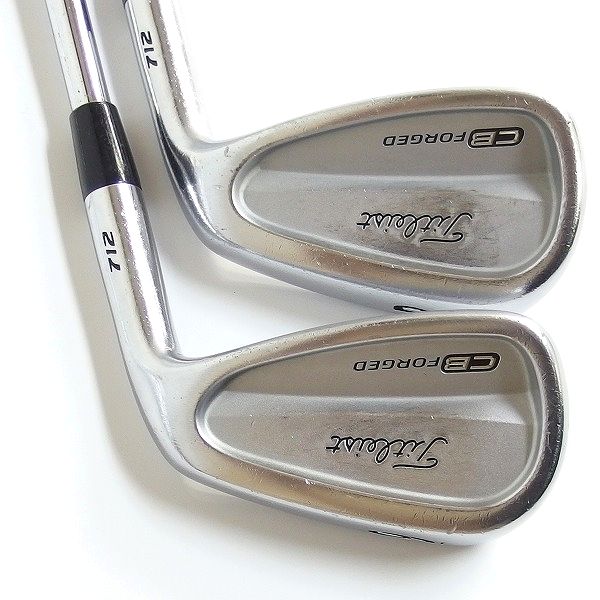 実際に弊社で買取させて頂いたTitleist/タイトリスト CB 712 FORGED アイアン ＃5～9,Pw 6本セットDynamic GOLD FLEX：S200 の画像 4枚目