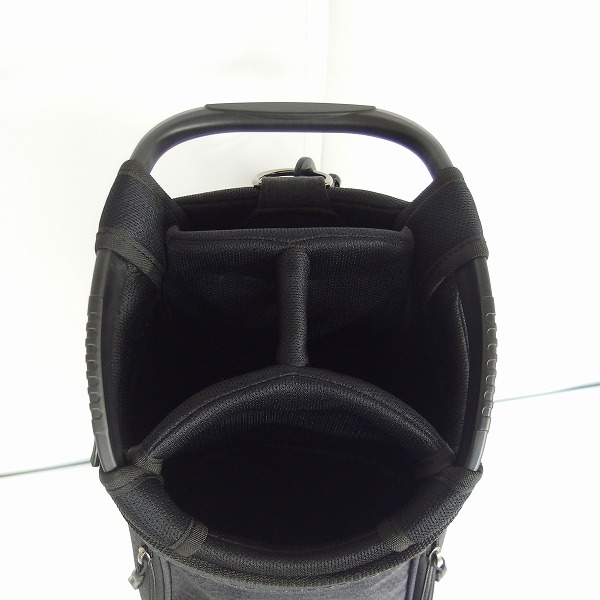 実際に弊社で買取させて頂いたTitleist/タイトリスト CB051 シティアクティブ 8.5型 4分割キャディバッグ チャコールの画像 5枚目