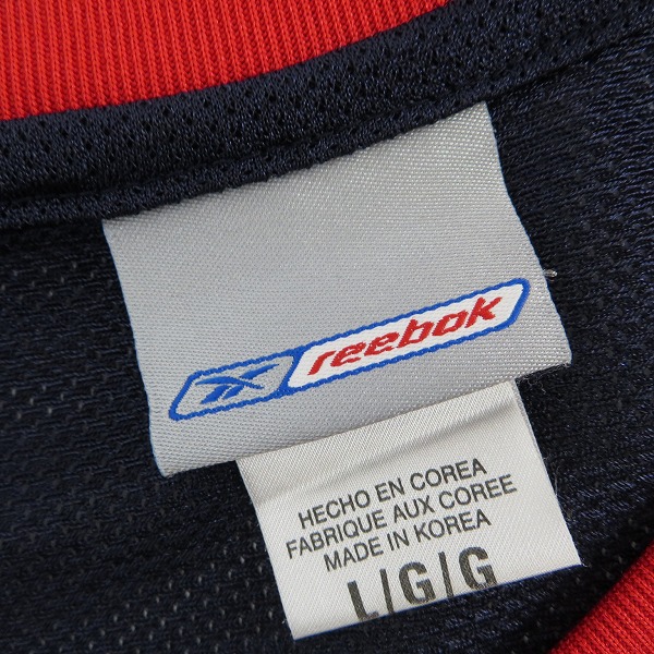 実際に弊社で買取させて頂いたReebok/リーボック バスケ アメリカ代表 ユニフォーム ＃5 ジェイソンキッド/Lの画像 2枚目