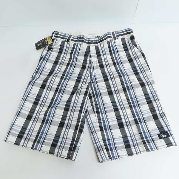 実際に弊社で買取させて頂いた【おまとめ品】Dickies/ディッキーズ MULTI USE POCKET SHORTS/マルチユーズ ポケット ショーツ/チェック柄 ハーフパンツ/36の画像 2枚目