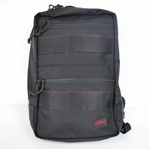 実際に弊社で買取させて頂いたBRIEFING/ブリーフィング SQ PACK SL/スクウェアバックパック/リュックサック 黒 BRA221P01