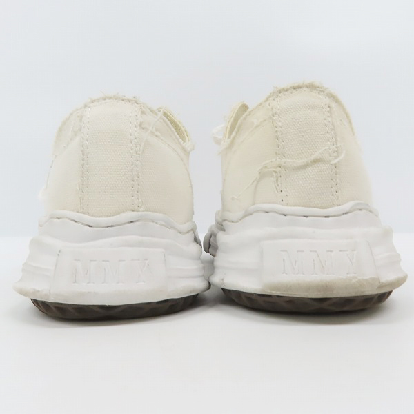 実際に弊社で買取させて頂いたMaison MIHARA YASUHIRO/メゾンミハラヤスヒロ original sole toe cap sneaker LOW スニーカー A05FW702/43の画像 1枚目
