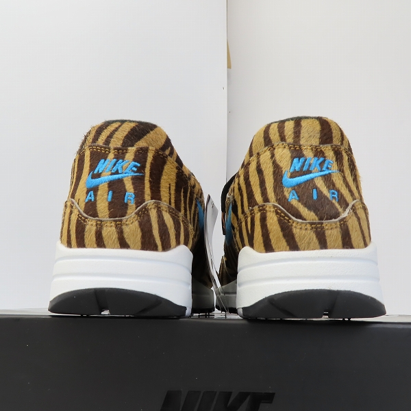 実際に弊社で買取させて頂いた【未使用】atmos×NIKE/アトモス×ナイキ AIR MAX 1 DLX ANIMAL 3.0/エアマックス アニマル AQ0928-900/27の画像 1枚目