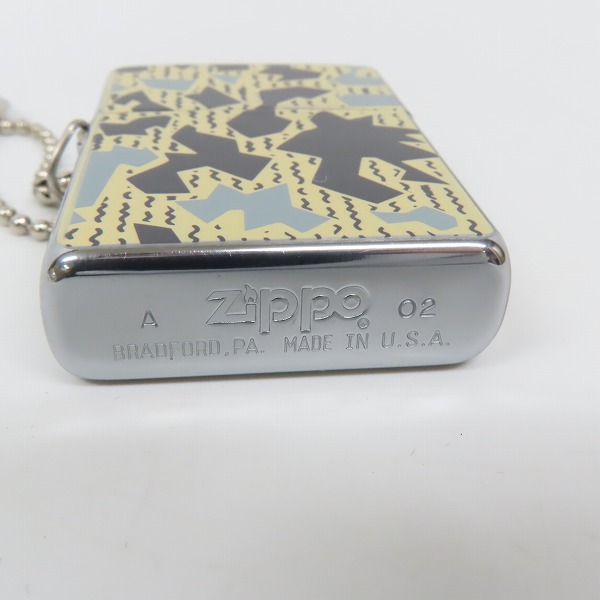 実際に弊社で買取させて頂いたZIPPO/ジッポー ブルガリア カモフラージュ GROUND ZERO 02年製の画像 3枚目